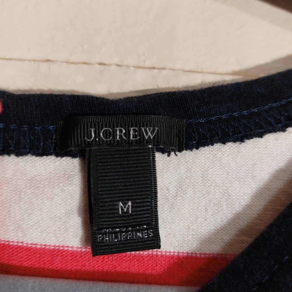 J. Crew Pink and Gray Casual Sheath Dress - Picture 5 of 7
